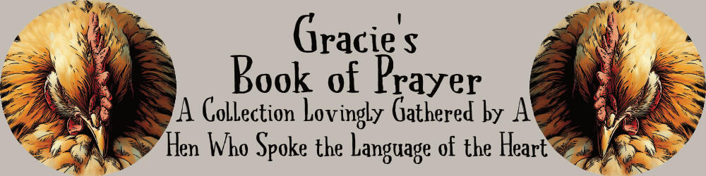 Working Banner for “Gracie’s Book of Prayer”